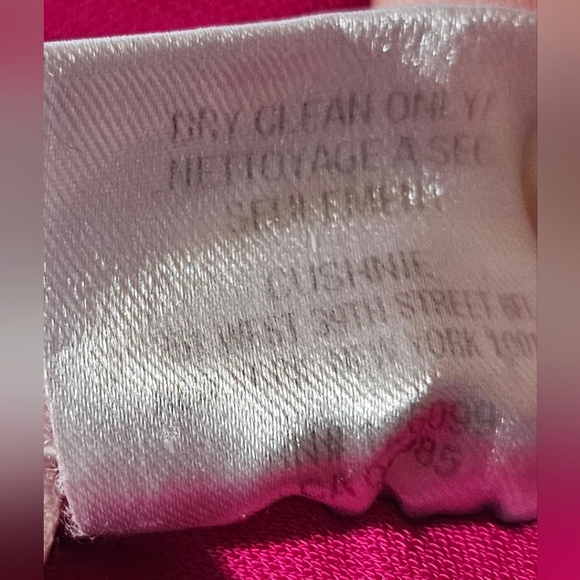 *HP* Cushnie One Shoulder Twist Dress In Pink Size 2 RTR *HP* - Picture 6 of 6